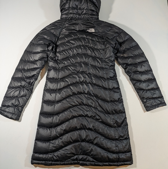 2011 The North Face 600 Women's Black Hooded Down Puffer Coat - Picture 3 of 16